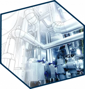 Würfel Rohre Brownfield-Projekt